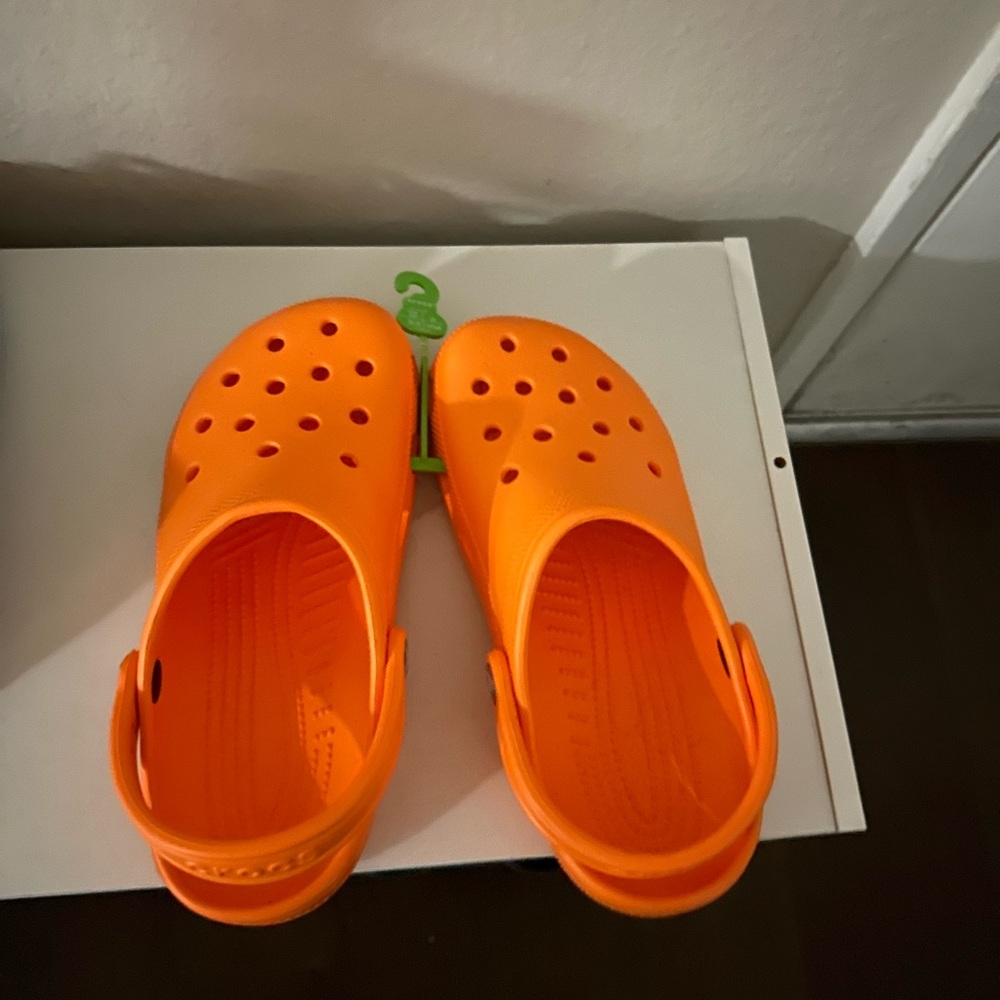 Orange Clogs